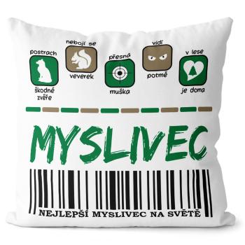 Polštář Myslivec 100% (Velikost: 55 x 55 cm)