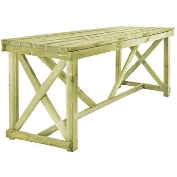  Zahradní stůl 160 x 79 x 75 cm dřevo (44898)