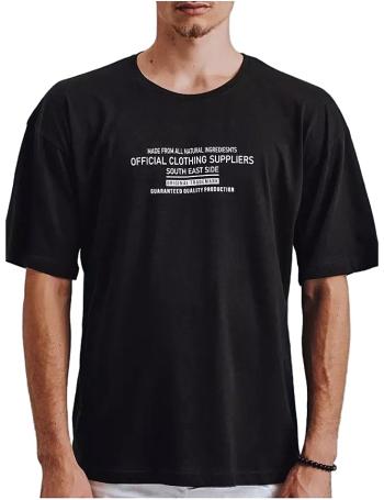 černé tričko official clothing suppliers vel. M
