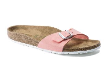 Birkenstock Madrid BS Vegan Brushed Flamingo Regular Fit  růžové 1016232