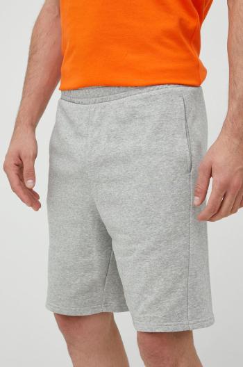 Tréninkové šortky Calvin Klein Performance Ck Essentials pánské, šedá barva