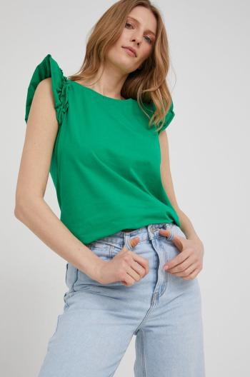 Tričko Answear Lab dámský, zelená barva