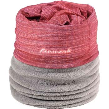 Finmark MULTIFUNCTIONAL SCARF Multifunkční šátek, růžová, velikost UNI
