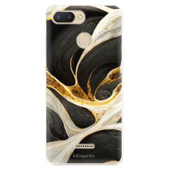 Odolné silikonové pouzdro iSaprio - Black and Gold - Xiaomi Redmi 6