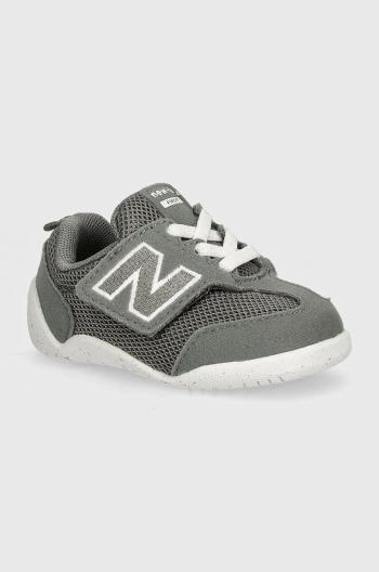 Dětské sneakers boty New Balance NEW-B FIRST šedá barva, NW1STGR