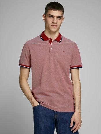 Jack & Jones Bluwin Polo triko Červená