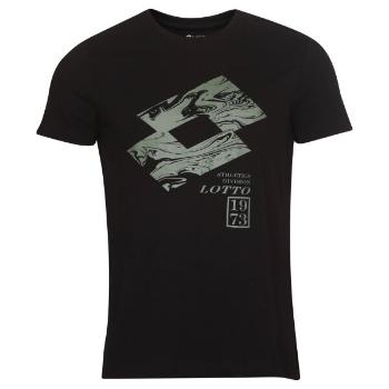 Lotto TEE LOSANGA V Pánské tričko, černá, velikost XL