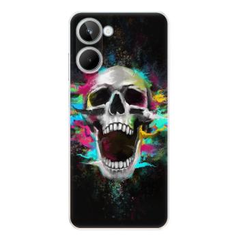 Odolné silikonové pouzdro iSaprio - Skull in Colors - Realme 10