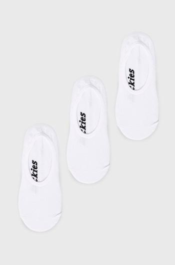Ponožky Dickies (3-pack) bílá barva