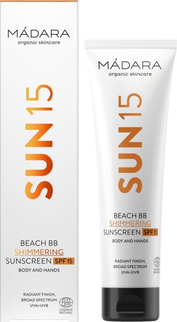 Mádara Sun15 Beach BB Shimmering Sunscreen SPF15 100 ml