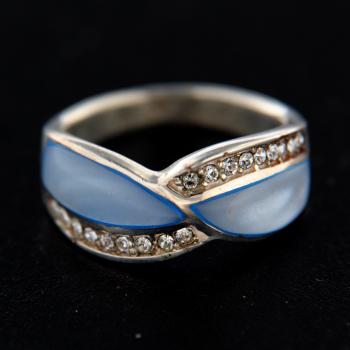 Stříbrný prsten 14792