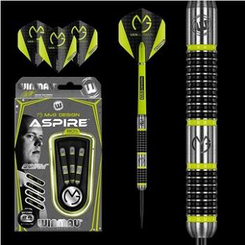 Šipky Winmau steel MvG Aspire 24g, 80% wolfram (17783)