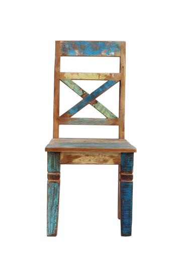 Sada 2 ks – Židle RIVERBOAT – 45 × 45 × 100 cm