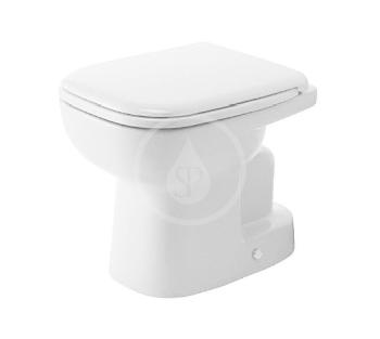 DURAVIT D-Code Stojící WC, spodní odpad, alpská bílá 21100100002