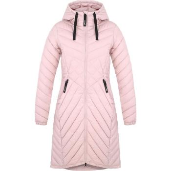 Loap JESMINA Dámský zimní kabát, růžová, velikost XS