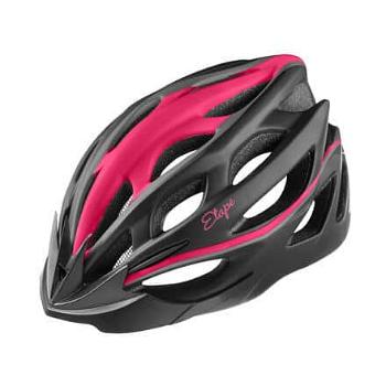 Vesper cyklistická helma černá-růžová Velikost oblečení: L-XL