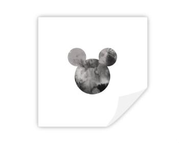Samolepky hranatý čtverec Mickey Mouse