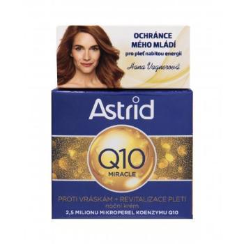Astrid Q10 Miracle 50 ml noční pleťový krém pro ženy na všechny typy pleti; proti vráskám; na rozjasnění pleti; výživa a regenerace pleti