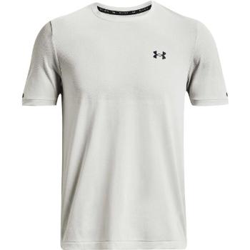 Under Armour RUSH LEGACY Pánské tréninkové tričko, šedá, velikost