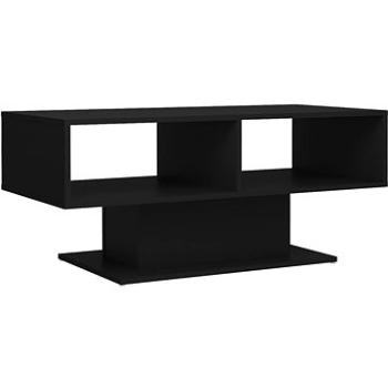 SHUMEE Konferenční stolek černý 103,5 × 50 × 44,5 cm dřevotříska, 806823 (806823)