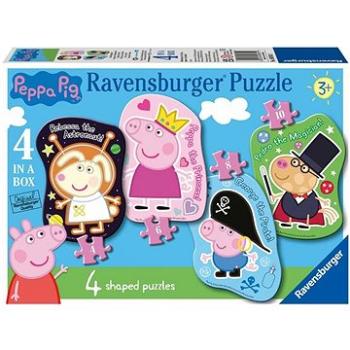 Ravensburger puzzle 069811 Moje první puzzle Prasátko Peppa 4/6/8/10 dílků  (4005556069811)