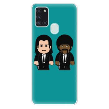 Odolné silikonové pouzdro iSaprio - Pulp Fiction - Samsung Galaxy A21s