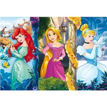 Clementoni Puzzle Disney princezny: Ariel, Locika a Popelka MAXI 60 dílků (8005125264162)