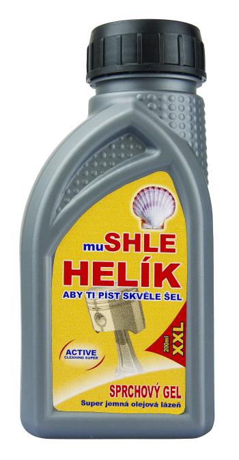 Helík - sprchový gel pro vyznavače motorizmu