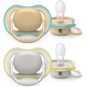 Philips Avent Ultra Air 0-6 m dudlík Neutral 2 ks