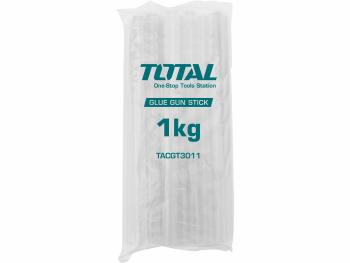 Tyčinky tavné transparentní, 1kg TOTAL-TOOLS