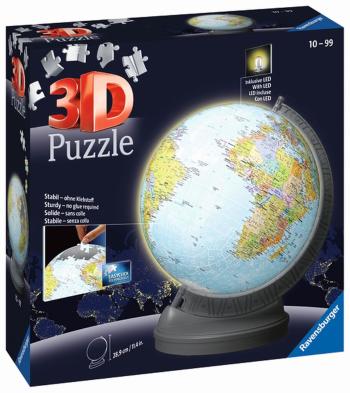 Ravensburger 3D Puzzlball Svítící globus 540 ks