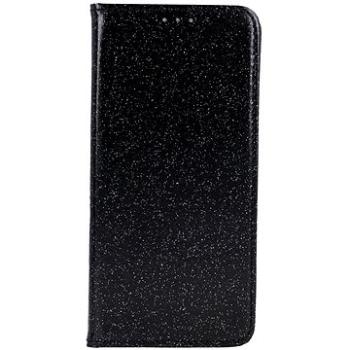 Forcell Samsung S21 knížkové glitter černé 61583 (Sun-61583)