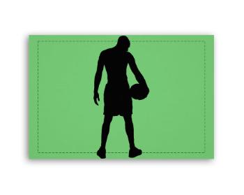 Fotoobraz 60x40 cm malý Basketbal