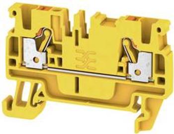 Průchodková svorka Weidmüller A2C 2.5 YL, 1521940000, žlutá, 100 ks