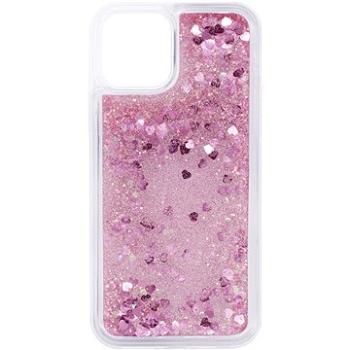 iWill Glitter Liquid Heart Case pro Apple iPhone 12 Pro Max (DIP123_54)