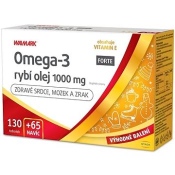 Walmark Omega-3 FORTE rybí olej 1000 mg 130+65 tob.  (8596024020893)