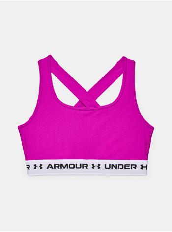 Podprsenka Under Armour UA Crossback Mid Bra - růžová