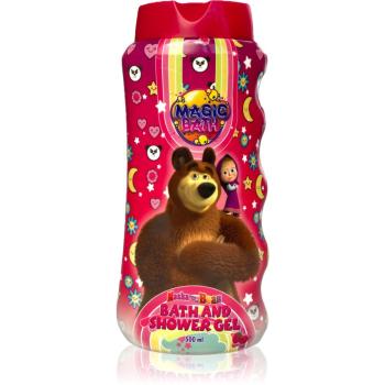 Masha & The Bear Magic Bath Bath & Shower Gel sprchový a koupelový gel pro děti 500 ml