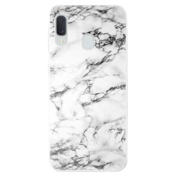 Odolné silikonové pouzdro iSaprio - White Marble 01 - Samsung Galaxy A20e