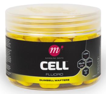 Mainline dumbell fluoro wafters cell 150 ml 12x15 mm - yellow