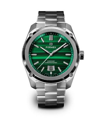 Formex Essence FortyThree Automatic Chronometer Malachite Steel Bracelet 0330.1.6690.100