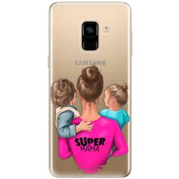 iSaprio Super Mama - Boy and Girl pro Samsung Galaxy A8 2018 (smboygirl-TPU2-A8-2018)