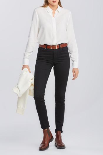 DŽÍNY GANT SKINNY SUPER STRETCH JEANS černá 27/32