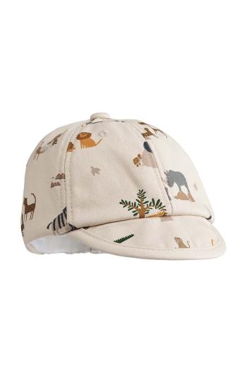 Dětská čepice Liewood Tone Baby Printed Cap vzorovaná