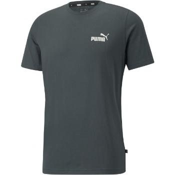Puma ESS SMALL LOGO TEE Pánské triko, zelená, velikost S