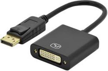 DisplayPort / DVI adaptér Digitus AK-340401-001-S, černá