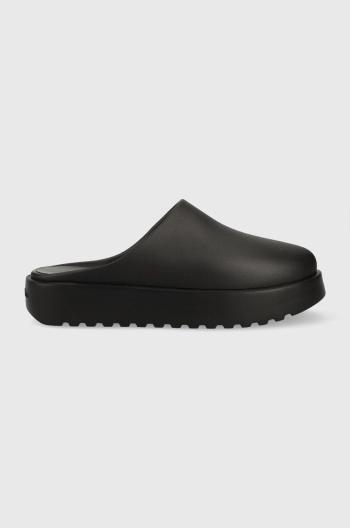 Pantofle Calvin Klein HM0HM00872 MULE SLIPPER pánské, černá barva