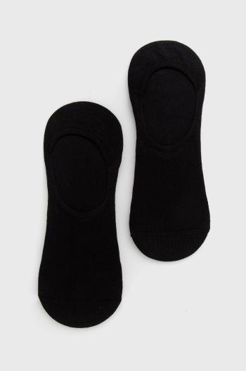Ponožky Calvin Klein (2-pack) pánské, černá barva