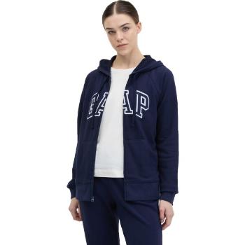 GAP FULLZIP LOGO Dámská mikina, tmavě modrá, velikost