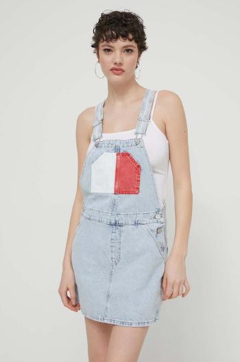 Džínové šaty Tommy Jeans mini, DW0DW18116